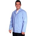 Superior Surgical Manufacturing Unisex Microstat ESD Short Coat, Blue, XL 425XL